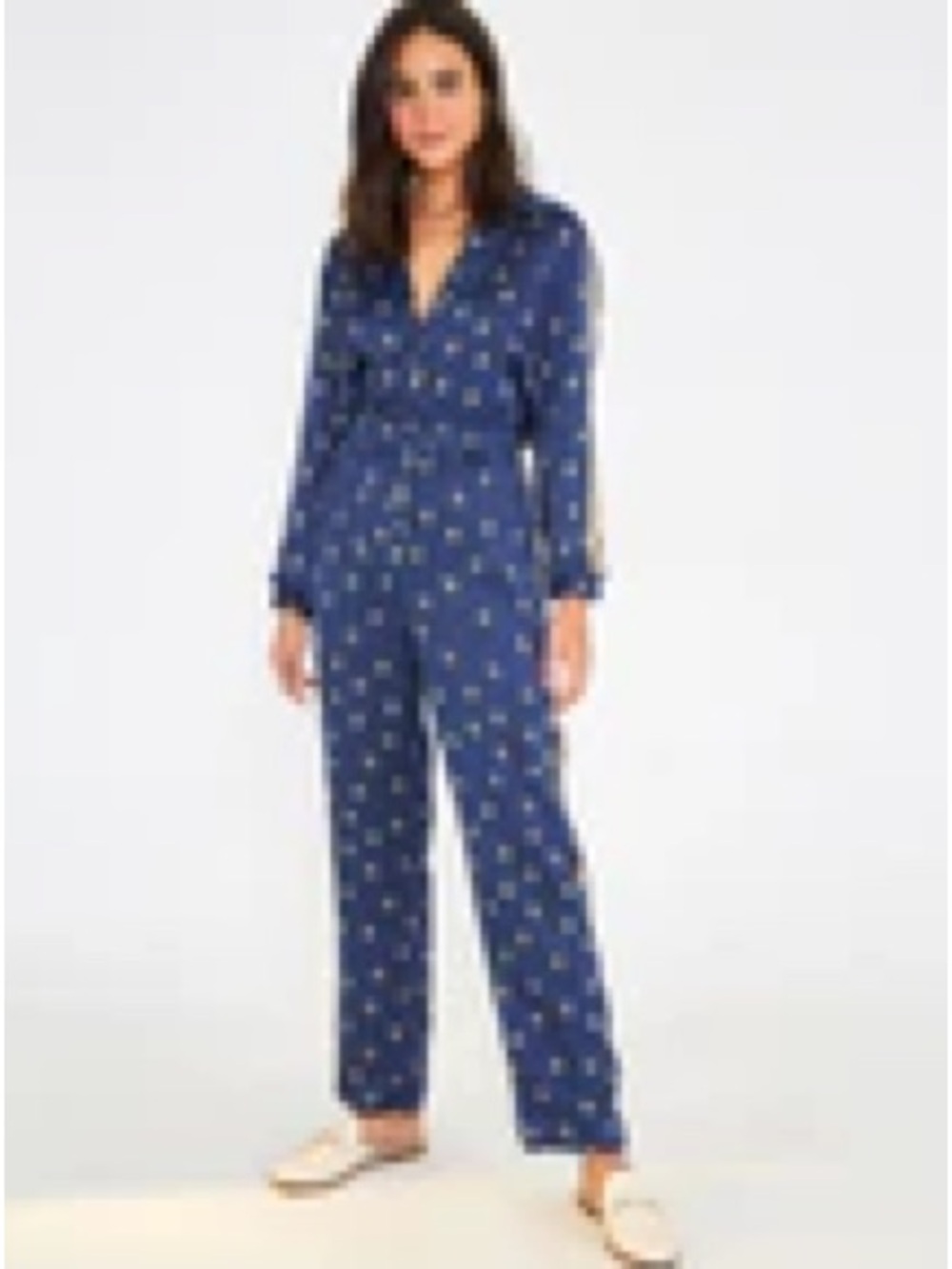 FARM Rio Wink Wink Long-Sleeve Jumpsuit